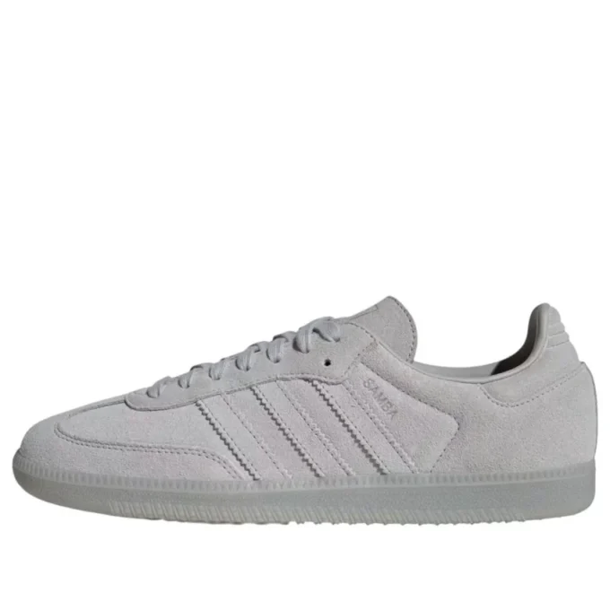 Adidas Samba „Grey Two Crystal White Gold Metallic”