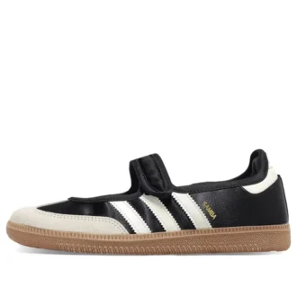 Adidas Samba Jane „Black White Gold Metallic”