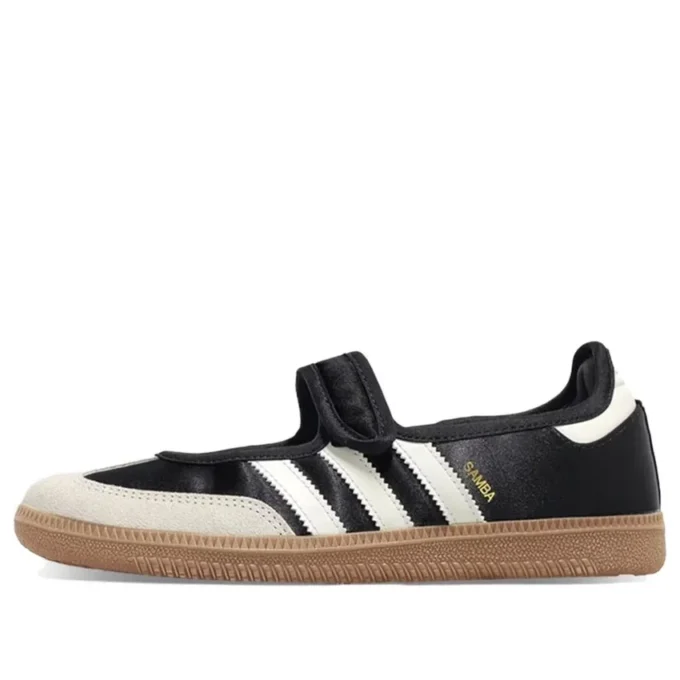 Adidas Samba Jane „Black White Gold Metallic”