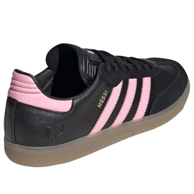 Adidas Samba Messi Indoor „Black Gold Metallic Gum”