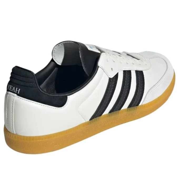 Adidas Samba „Off White Core Black Preloved Yellow”