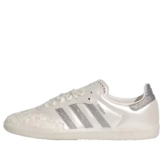 Adidas Samba OG „Chalk White Silver Metallic”