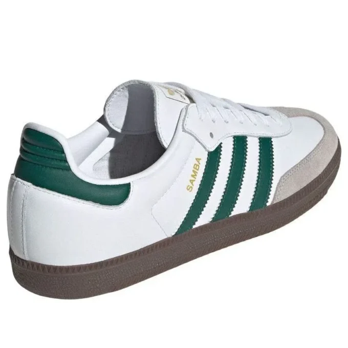 Adidas Samba OG „Cloud White Collegiate Green”
