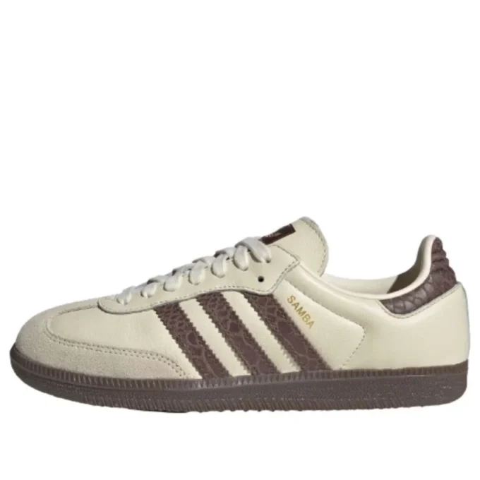 Adidas Samba OG „Cream Earth Strata Maroon”