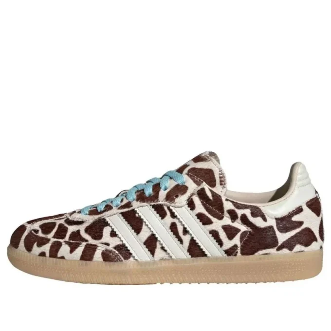 Adidas Samba OG „Giraffe Print Crystal Linen Gum”