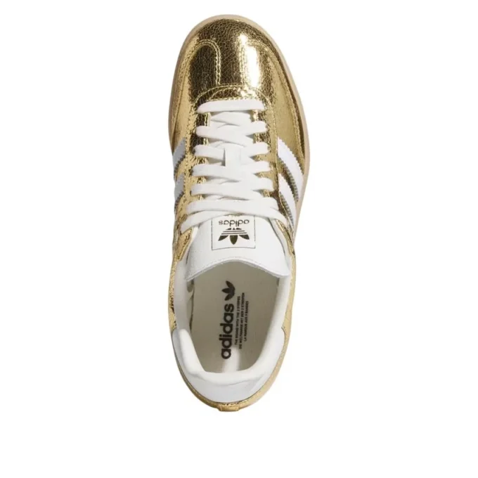 Adidas Samba OG „Gold Metallic Cracked Leather”