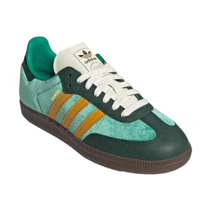 Adidas Samba OG „Green Preloved Yellow”