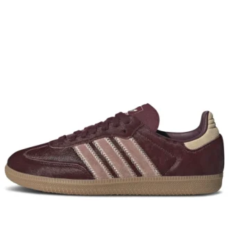 Adidas Samba OG „Maroon Sand Strata Pony”