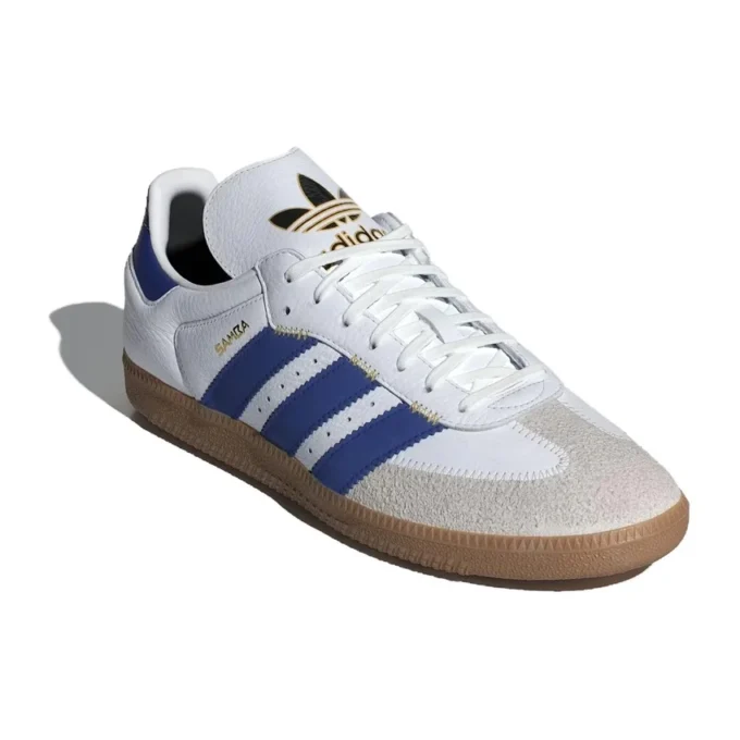 Adidas Samba OG „Oversized Logo White Semi Lucid Blue”