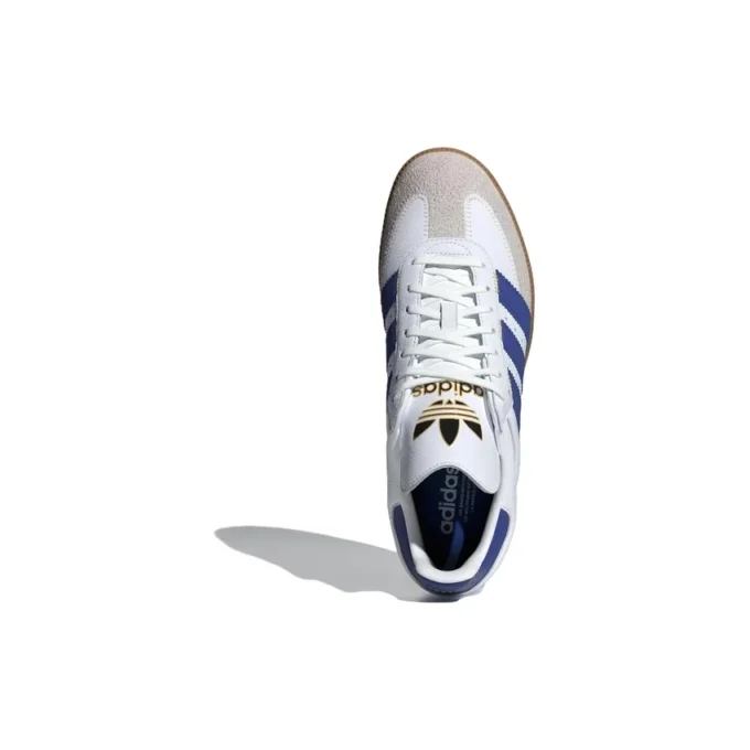 Adidas Samba OG „Oversized Logo White Semi Lucid Blue”
