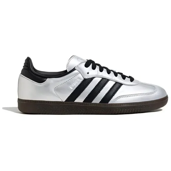 Adidas Samba OG „Silver Metallic Black Gum”