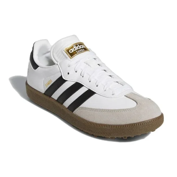 Adidas Samba OG Spikeless Golf Le „White Black Gum”