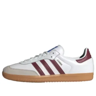 Adidas Samba OG „White Burgundy Gum”