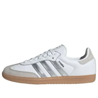 Adidas Samba OG „White Silver Metallic Grey”