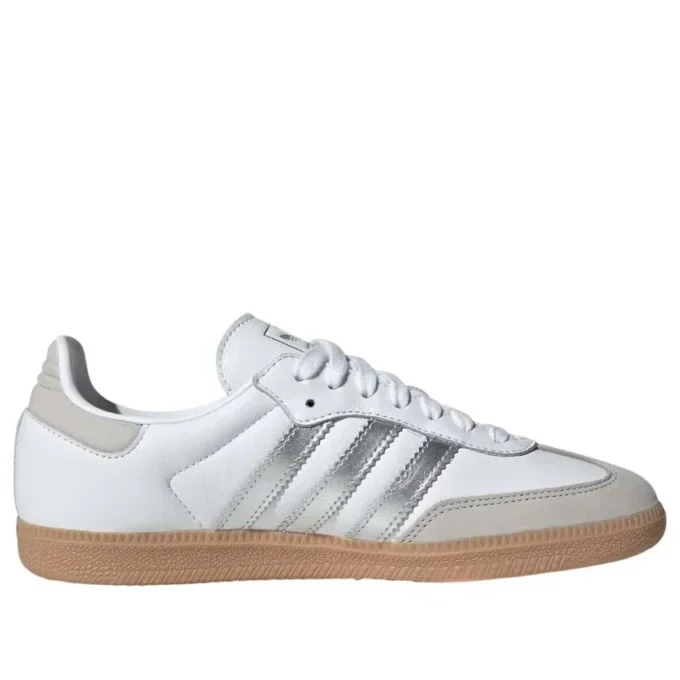 Adidas Samba OG „White Silver Metallic Grey”