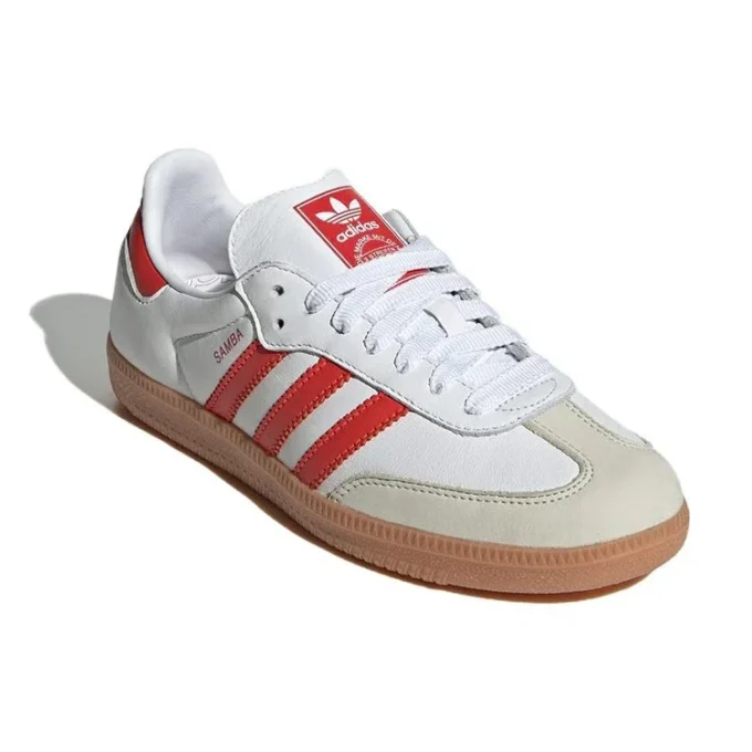 Adidas Samba OG „White Solar Red Gum”