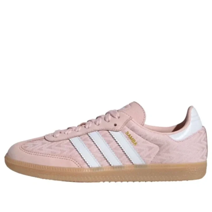 Adidas Samba „Sandy Pink Cloud White Gold Metallic”