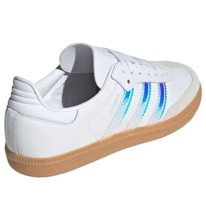Adidas Samba „White Iridescent Stripes”