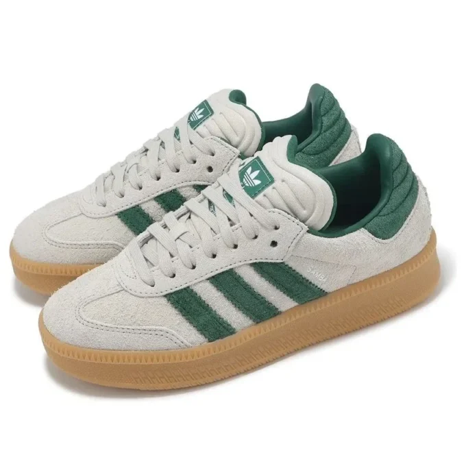 Adidas Samba Xlg „Putty Grey Collegiate Green”