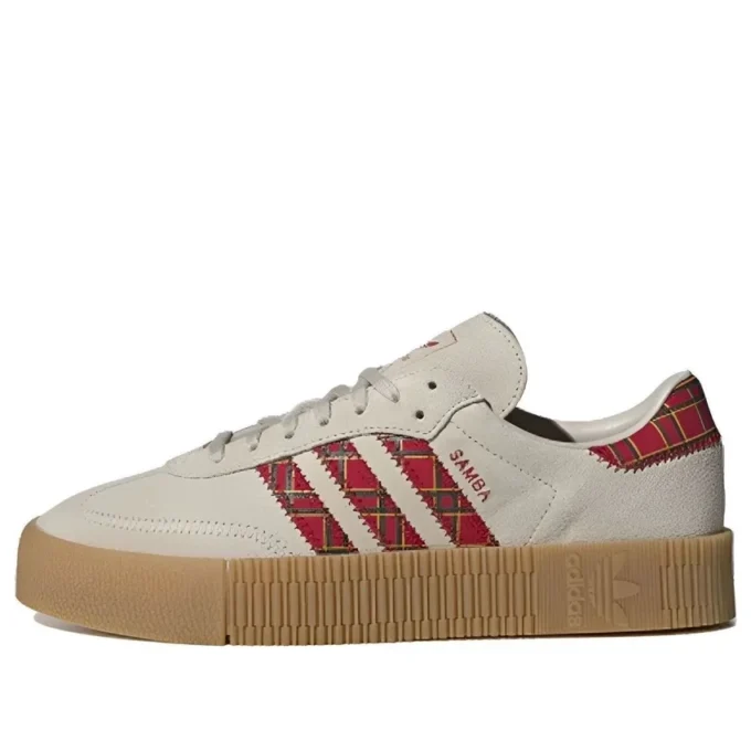 Adidas Sambarose „Clear Brown Scarlet Collegiate Green”