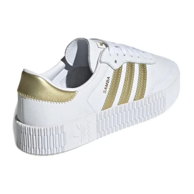 Adidas Sambarose „White Gold Metallic”