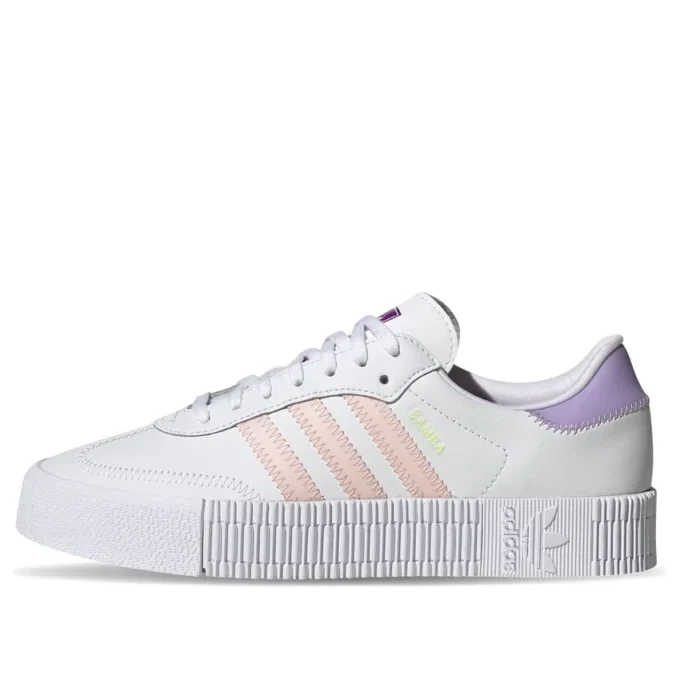 Adidas Sambarose „White Pink Purple”