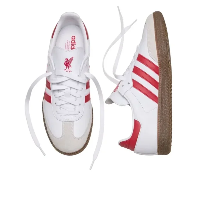 Adidas X Liverpool Fc Samba „White Strawberry Red Gum”