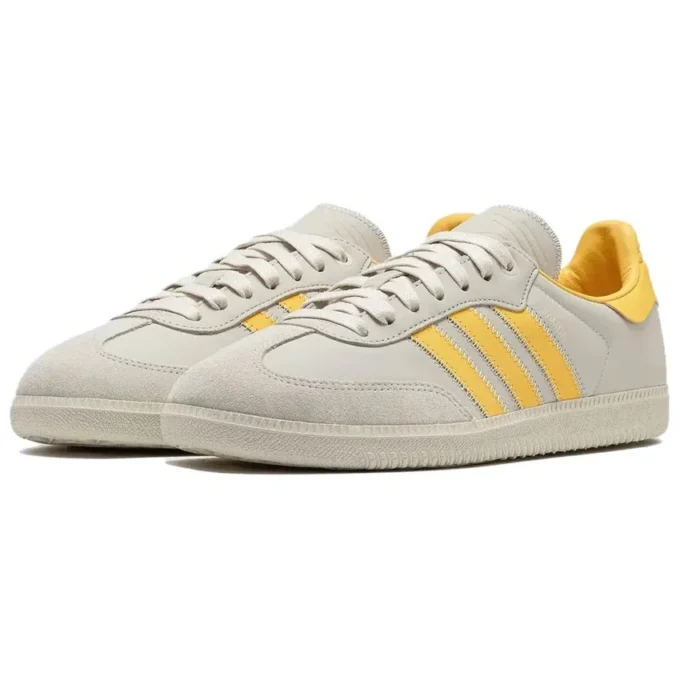 Adidas X Pharrell Humanrace Samba „Bold Gold Alumina”