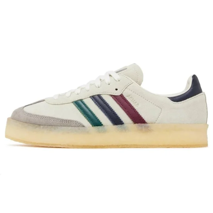 Adidas X Ronnie Fieg X Clarks 8Th Street Samba „Kithmas – wielokolorowe paski”