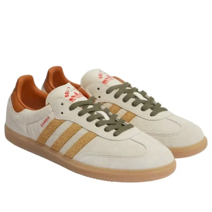 Adidas X Taiwanese Fried Chicken Cutlet Adidas Samba „Beige”
